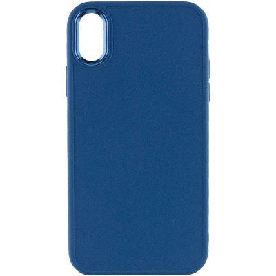 TPU чохол Bonbon Metal Style для Apple iPhone XS Max (6.5") Синій / Denim Blue TPU чохол Bonbon Metal Style для Apple iPhone XS Max (6.5") Синій / Denim Blue