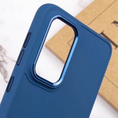 TPU чохол Bonbon Metal Style для Samsung Galaxy A53 5G Синій / Denim Blue