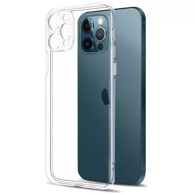 TPU чохол Epic Transparent 1,5mm Full Camera для Apple iPhone 12 Pro (6.1") Безбарвний (прозорий)