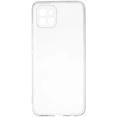 TPU чохол Epic Transparent 1,5mm Full Camera для Samsung Galaxy A03 Безбарвний (прозорий)