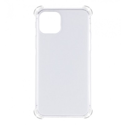 TPU чохол GETMAN Ease logo посилені кути для Apple iPhone 11 Pro Max (6.5") Безбарвний (прозорий)