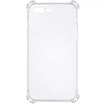 TPU чохол GETMAN Ease logo посилені кути для Apple iPhone 7 plus / 8 plus (5.5") Безбарвний (прозорий)