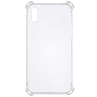 TPU чохол GETMAN Ease logo посилені кути для Apple iPhone XS Max (6.5") Безбарвний (прозорий)