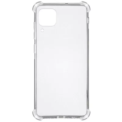 TPU чохол GETMAN Ease logo посилені кути для Huawei P40 Lite Безбарвний (прозорий)