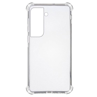 TPU чохол GETMAN Ease logo посилені кути для Samsung Galaxy S21+ Безбарвний (прозорий)