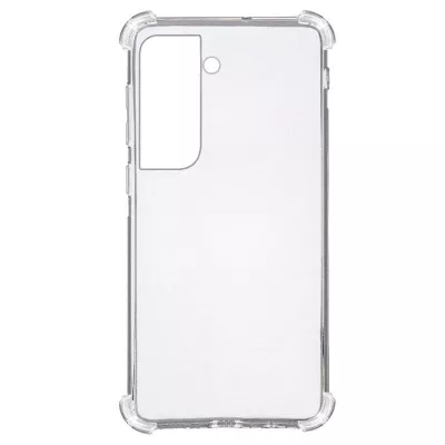 TPU чохол GETMAN Ease logo посилені кути для Samsung Galaxy S21+ Безбарвний (прозорий)