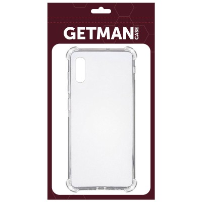 TPU чохол GETMAN Ease logo посилені кути для Xiaomi Redmi 9A Безбарвний (прозорий)