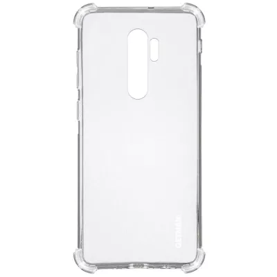 TPU чохол GETMAN Ease logo посилені кути для Xiaomi Redmi Note 8 Pro Безбарвний (прозорий)
