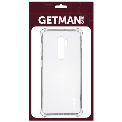 TPU чохол GETMAN Ease logo посилені кути для Xiaomi Redmi Note 8 Pro Безбарвний (прозорий)