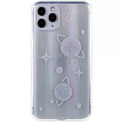 TPU+Glass чохол Aurora Space для Apple iPhone 11 Pro Max (6.5") Планети