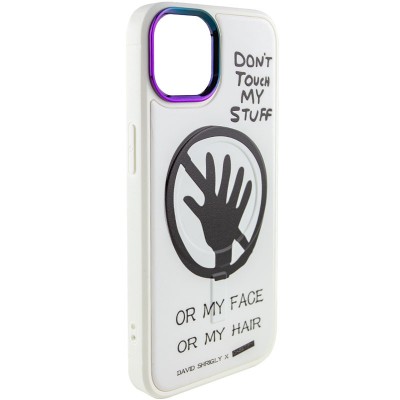 TPU+PC чохол Funny pictures with MagSafe для Apple iPhone 12 Pro Max (6.7") Don't touch