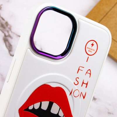 TPU+PC чохол Funny pictures with MagSafe для Apple iPhone 12 Pro Max (6.7") Fashion