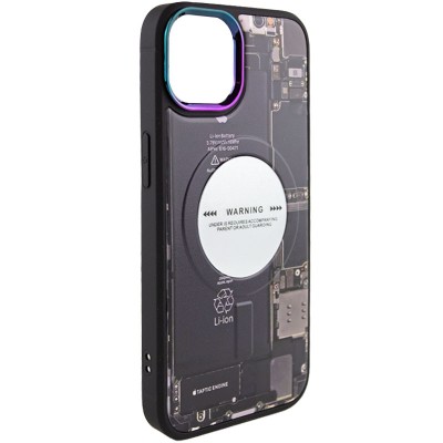 TPU+PC чохол Funny pictures with MagSafe для Apple iPhone 12 Pro Max (6.7") Phone heart