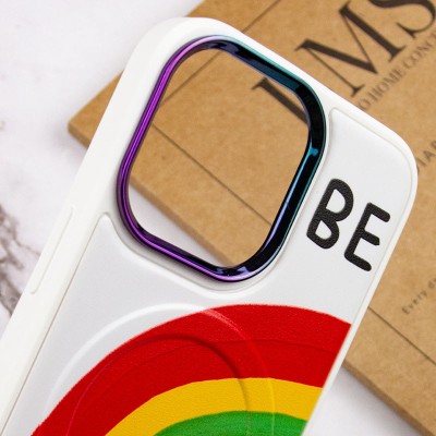 TPU+PC чохол Funny pictures with MagSafe для Apple iPhone 13 Pro Max (6.7") Be Nice