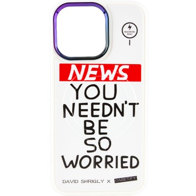 TPU+PC чохол Funny pictures with MagSafe для Apple iPhone 13 Pro Max (6.7") News