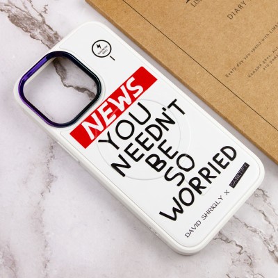 TPU+PC чохол Funny pictures with MagSafe для Apple iPhone 13 Pro Max (6.7") News