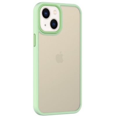 TPU+PC чохол Metal Buttons для Apple iPhone 13 (6.1") Салатовий TPU+PC чохол Metal Buttons для Apple iPhone 13 (6.1") Салатовий