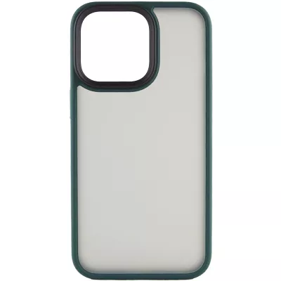 TPU+PC чохол Metal Buttons для Apple iPhone 13 Pro (6.1") Зелений