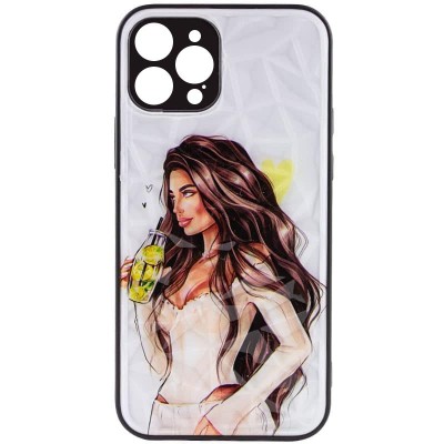 TPU+PC чохол Prisma Ladies Full Camera для Apple iPhone 12 Pro (6.1") Yellow