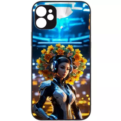 TPU+PC чохол Prisma Ladies для Apple iPhone 11 (6.1") Cyberpunk