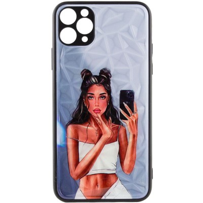 TPU+PC чохол Prisma Ladies для Apple iPhone 11 Pro Max (6.5") Black in White