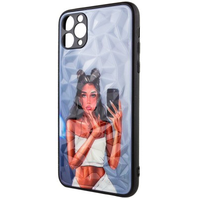 TPU+PC чохол Prisma Ladies для Apple iPhone 11 Pro Max (6.5") Black in White