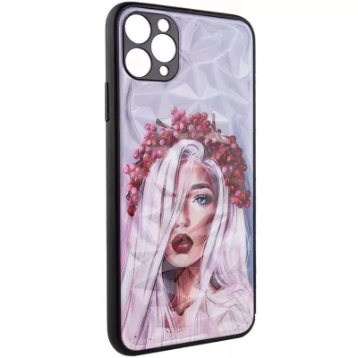 TPU+PC чохол Prisma Ladies для Apple iPhone 11 Pro Max (6.5") Ukrainian Girl