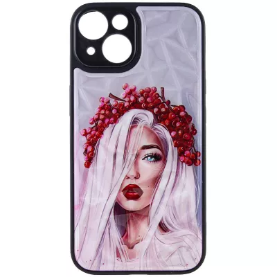 TPU+PC чохол Prisma Ladies для Apple iPhone 14 (6.1") Ukrainian Girl