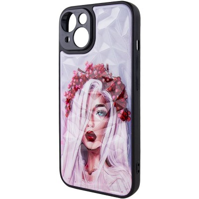 TPU+PC чохол Prisma Ladies для Apple iPhone 14 (6.1") Ukrainian Girl