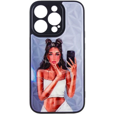 TPU+PC чохол Prisma Ladies для Apple iPhone 14 Pro (6.1") Black in White TPU+PC чохол Prisma Ladies для Apple iPhone 14 Pro (6.1") Black in White