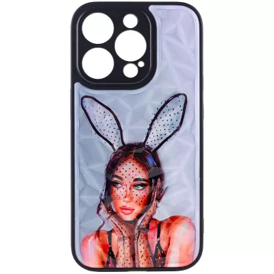 TPU+PC чохол Prisma Ladies для Apple iPhone 14 Pro (6.1") Rabbit