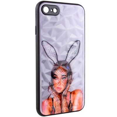 TPU+PC чохол Prisma Ladies для Apple iPhone 7 / 8 / SE (2020) (4.7") Rabbit