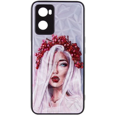 TPU+PC чохол Prisma Ladies для Oppo A57s / A77s Ukrainian Girl