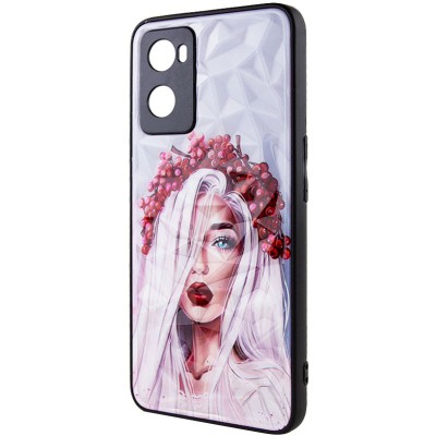 TPU+PC чохол Prisma Ladies для Oppo A57s / A77s Ukrainian Girl