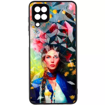 TPU+PC чохол Prisma Ladies для Samsung Galaxy A22 4G Peonies