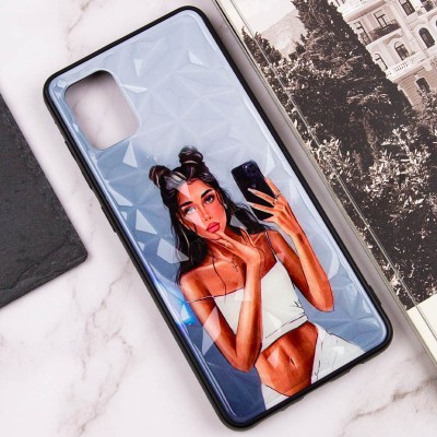 TPU+PC чохол Prisma Ladies для Samsung Galaxy A31 Black in White TPU+PC чохол Prisma Ladies для Samsung Galaxy A31 Black in White