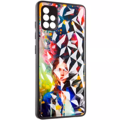 TPU+PC чохол Prisma Ladies для Samsung Galaxy A51 Peonies