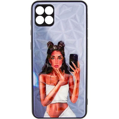 TPU+PC чохол Prisma Ladies для Samsung Galaxy Note 10 Lite (A81) Black in White