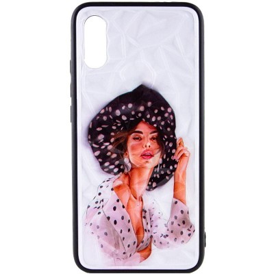 TPU+PC чохол Prisma Ladies для Xiaomi Redmi 7A Girl in a hat