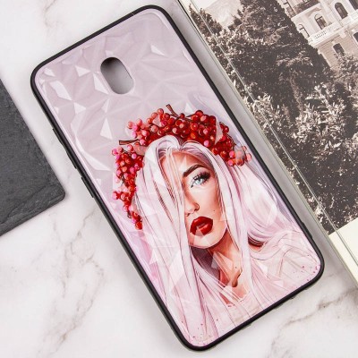 TPU+PC чохол Prisma Ladies для Xiaomi Redmi 8a Ukrainian Girl