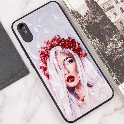 TPU+PC чохол Prisma Ladies для Xiaomi Redmi 9A Ukrainian Girl
