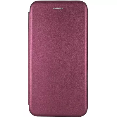 Шкіряний чохол (книжка) Classy для Xiaomi Redmi 9A Бордовий