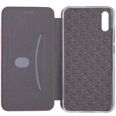 Шкіряний чохол (книжка) Classy для Xiaomi Redmi 9A Бордовий