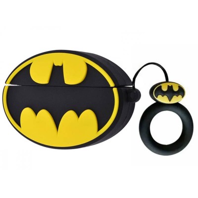 Силіконовий футляр Marvel & DC series для навушників AirPods Pro + кільце Batman New 2