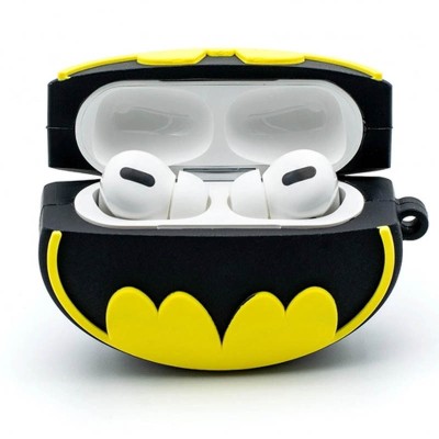 Силіконовий футляр Marvel & DC series для навушників AirPods Pro + кільце Batman New 2
