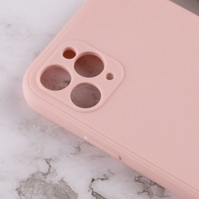 Силіконовий чохол Candy Full Camera для Apple iPhone 11 Pro (5.8") Рожевий / Pink Sand