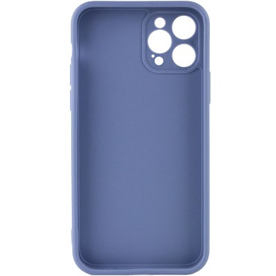 Силіконовий чохол Candy Full Camera для Apple iPhone 12 Pro (6.1") Блакитний / Mist blue Силіконовий чохол Candy Full Camera для Apple iPhone 12 Pro (6.1") Блакитний / Mist blue