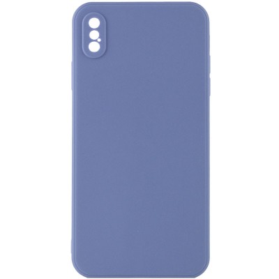 Силіконовий чохол Candy Full Camera для Apple iPhone XS Max (6.5") Блакитний / Mist blue Силіконовий чохол Candy Full Camera для Apple iPhone XS Max (6.5") Блакитний / Mist blue
