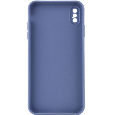 Силіконовий чохол Candy Full Camera для Apple iPhone XS Max (6.5") Блакитний / Mist blue Силіконовий чохол Candy Full Camera для Apple iPhone XS Max (6.5") Блакитний / Mist blue