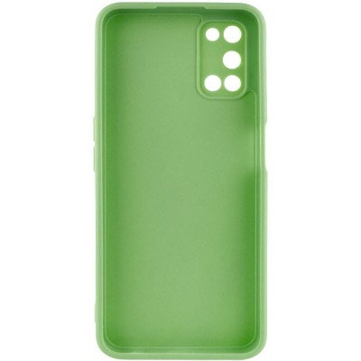 Силіконовий чохол Candy Full Camera для Oppo A52 / A72 / A92 Зелений / Green